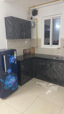 Kitchen Image of 315 Sq.ft 1 RK Apartment / Flat for rent in Urbanrise Revolution One, Padur Chennai for Rs. 18500