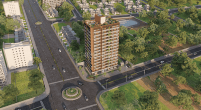 Image of 1350 Sq.ft 2 BHK Apartment / Flat for sale in Harnav Lavish, Zundal, Ahmedabad for Rs. 4950000