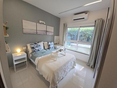 Bedroom Image of 950 Sq.ft 2 BHK Apartment / Flat for sale in K Raheja Sterling, Mohammed Wadi Pune for Rs. 9500000