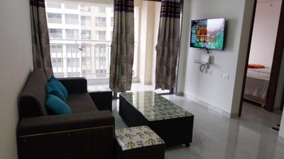 Living Room Image of 945 Sq.ft 2 BHK Apartment / Flat for rent in Jagtap Nagar Nashik for Rs. 25000