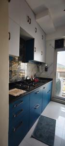 Kitchen Image of 950 Sq.ft 2 BHK Apartment / Flat for sale in Vijay Galaxy, Thane West Thane for Rs. 13900000