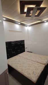 Bedroom Image of 660 Sq.ft 1 BHK Builder Floor for rent in Hari Nagar New Delhi for Rs. 21000