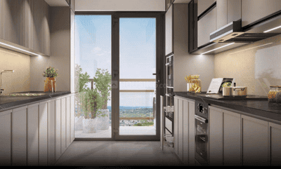 Kitchen Image of 1815 Sq.ft 3 BHK Apartment / Flat for sale in Signature Global Sarvam, Sector 37D Gurgaon for Rs. 30764250