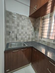 Kitchen Image of 600 Sq.ft 1 BHK Apartment / Flat for rent in Indira Nagar Bengaluru for Rs. 35000