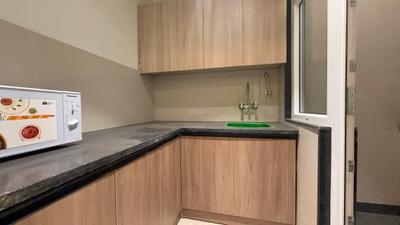 Kitchen Image of 380 Sq.ft 1 RK Independent House for rent in Sector 30 Gurgaon for Rs. 26000