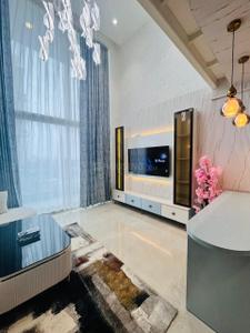 Image of 1300 Sq.ft 1 BHK Duplex for rent in M3M Skywalk, Sector 74, Gurgaon for Rs. 100000