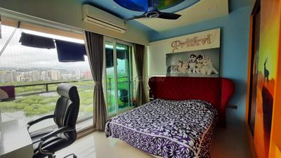 Bedroom Image of 3600 Sq.ft 4 BHK Apartment / Flat for rent in Nerul Navi Mumbai for Rs. 160000