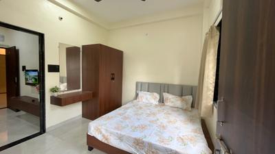 Bedroom Image of 800 Sq.ft 1 BHK Apartment / Flat for rent in Indra Puri Colony Indore for Rs. 19000