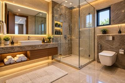 Bathroom Image of 2700 Sq.ft 4 BHK Villa for sale in Bhanur Sangareddy for Rs. 13500000