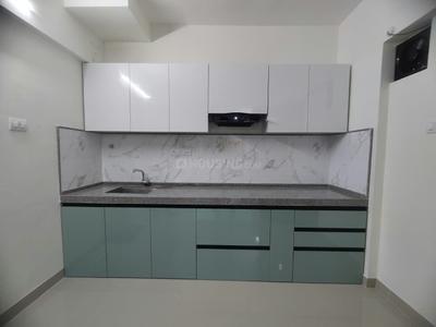 Kitchen Image of 550 Sq.ft 1 BHK Apartment / Flat for rent in Kumar Pebble Park, Hadapsar Pune for Rs. 28000