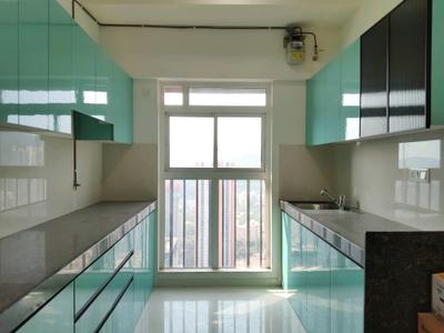 Kitchen Image of 1150 Sq.ft 3 BHK Apartment / Flat for rent in Kalpataru Elitus, Mulund West Mumbai for Rs. 85000
