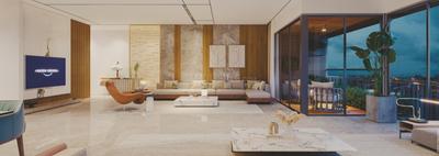 Hall Image of 3212 Sq.ft 4 BHK Apartment / Flat for sale in Bodakdev Ahmedabad for Rs. 30600000