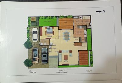 Image of 2583 Sq.ft 4 BHK Independent House for sale in Injambakkam, Chennai for Rs. 50850000