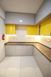 Kitchen Image of 1700 Sq.ft 3 BHK Apartment / Flat for rent in L And T Raintree Boulevard, Sahakara Nagar Bengaluru for Rs. 85000