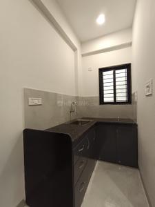 Kitchen Image of 1000 Sq.ft 1 BHK Apartment / Flat for rent in Vishnu Puri Colony Indore for Rs. 15500