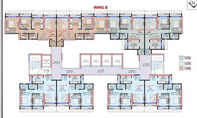 Image of 1300 Sq.ft 2 BHK Apartment / Flat for sale in Vashi, Navi Mumbai for Rs. 18000000
