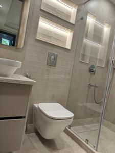 Bathroom Image of 1800 Sq.ft 3 BHK Builder Floor for sale in Shivalik New Delhi for Rs. 50000000