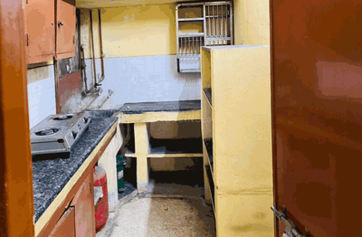 Kitchen Image of Moghal Mast Apartments - Mehdipatnam in Mehdipatnam, Hyderabad