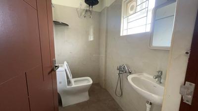Bathroom Image of 300 Sq.ft 1 RK Independent House for rent in HSR Layout Bengaluru for Rs. 18000