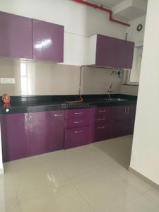 Kitchen Image of 800 Sq.ft 2 BHK Apartment / Flat for rent in Godrej Greens, Pisoli Pune for Rs. 17000