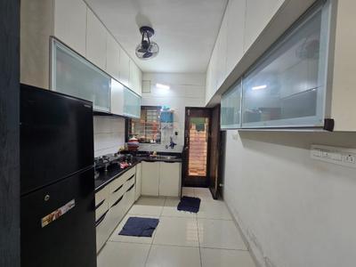 Kitchen Image of 1600 Sq.ft 3 BHK Duplex for sale in Sayajipura Vadodara for Rs. 11500000