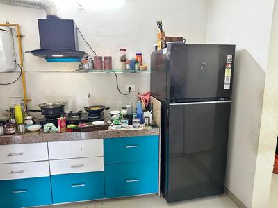Kitchen Image of 1815 Sq.ft 3 BHK Apartment / Flat for rent in Adani The Meadows, Shantigram Ahmedabad for Rs. 58000