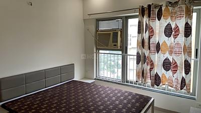 Bedroom Image of 1350 Sq.ft 2.5 BHK Apartment / Flat for rent in Adani The Meadows, Shantigram Ahmedabad for Rs. 38000