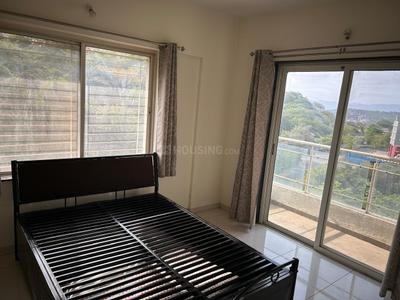 Bedroom Image of 1000 Sq.ft 2 BHK Apartment / Flat for rent in Paranjape Forest Trails Highland Tower 7 and 8, Pirangut Pune for Rs. 22300