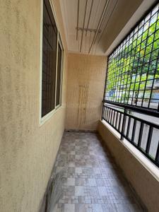 Balcony Image of 1450 Sq.ft 3 BHK Apartment / Flat for rent in Achuth Pearls, Annapurneshwari Nagar Bengaluru for Rs. 35000