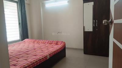 Bedroom Image of 698 Sq.ft 1 BHK Apartment / Flat for rent in Siddhi Nisarg, Wakad Pune for Rs. 23000