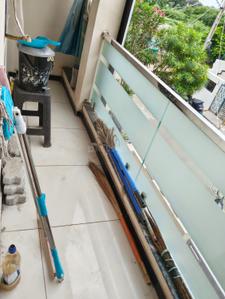 Balcony Image of 620 Sq.ft 3 BHK Duplex for sale in Shree Ram Society Rajkot for Rs. 4800000