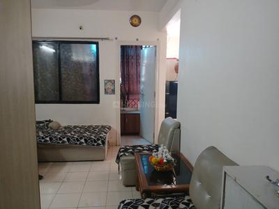 Living Room Image of 700 Sq.ft 1 BHK Apartment / Flat for rent in Pankaj Nagar Surat for Rs. 17000