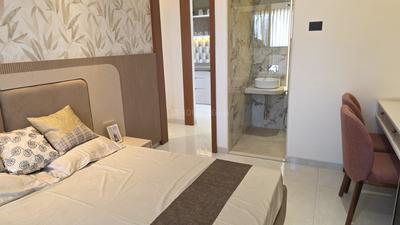 Bedroom Image of 1000 Sq.ft 2 BHK Apartment / Flat for sale in La Mer One, Panvel Navi Mumbai for Rs. 5900000