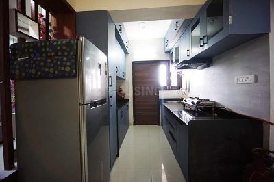 Kitchen Image of 1520 Sq.ft 3 BHK Apartment / Flat for sale in Aaryan Heights, Shilaj Ahmedabad for Rs. 9100000