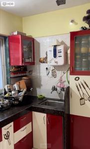 Kitchen Image of 540 Sq.ft 1 BHK Apartment / Flat for sale in Dhanori Pune for Rs. 4480000
