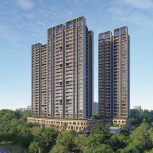 Image of 2468 Sq.ft 4 BHK Apartment / Flat for sale in Sai Nisarg Sky Luxe, Chinchwad, Pune for Rs. 24000000