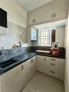 Kitchen Image of 650 Sq.ft 1 BHK Apartment / Flat for rent in Marathahalli Bengaluru for Rs. 24999