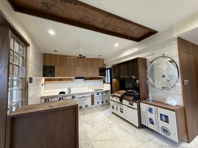 Kitchen Image of 1500 Sq.ft 3 BHK Apartment / Flat for sale in Shilp White Pelican, GIDC Naroda Ahmedabad for Rs. 12000000