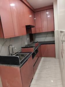 Kitchen Image of 950 Sq.ft 3 BHK Builder Floor for sale in Subhash Vihar New Delhi for Rs. 6500000