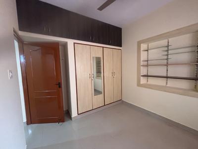 Bedroom Image of 515 Sq.ft 1 BHK Builder Floor for rent in Murugeshpalya Bengaluru for Rs. 23000