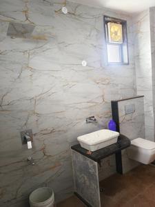 Bathroom Image of 1000 Sq.ft 1.5 BHK Builder Floor for rent in Jhanyee Jaipur for Rs. 13000