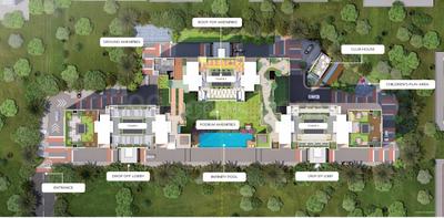 Image of 1085 Sq.ft 2 BHK Apartment / Flat for sale in Kumar Path, Baner, Pune for Rs. 11200000