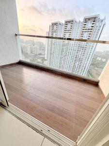 Balcony Image of 1050 Sq.ft 3 BHK Apartment / Flat for rent in VJ Yashwin Orizzonte Phase 1, Chokhi Dhani Pune for Rs. 49000