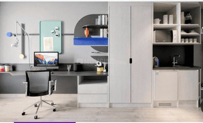 Image of 250 Sq.ft 1 RK Apartment / Flat for sale in LJM Element Square, Mundhwa, Pune for Rs. 4600000