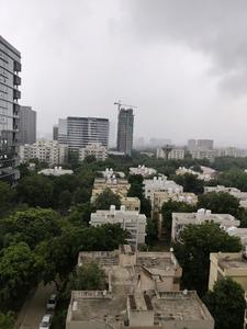 Living Room One Image of 4475 Sq.ft 4 BHK Apartment / Flat for sale in Paarijat Eclat, Iscon Ambli Road Ahmedabad for Rs. 53000000