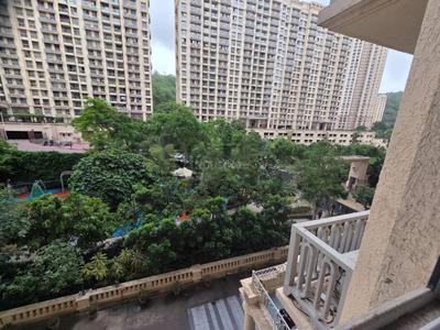 Balcony Image of 579 Sq.ft 1 BHK Apartment / Flat for rent in Hiranandani Regent Hill A B C D And E Wing, Powai Mumbai for Rs. 70000