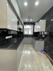 Kitchen Image of 1125 Sq.ft 3 BHK Builder Floor for rent in Chittaranjan Park New Delhi for Rs. 75000