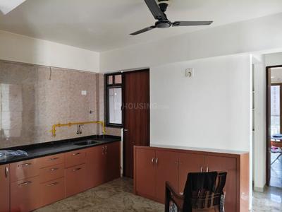 Kitchen Image of 2150 Sq.ft 3 BHK Apartment / Flat for rent in Pramukh Trinity, Sargasan Gandhinagar for Rs. 27000