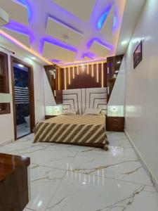 Bedroom Image of 1000 Sq.ft 3 BHK Builder Floor for rent in Guru Ji Welfare Homes, Dwarka Mor New Delhi for Rs. 30000