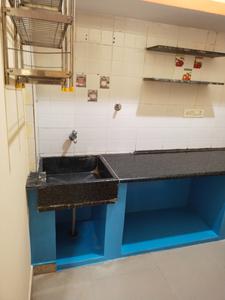 Kitchen Image of 760 Sq.ft 1 BHK Builder Floor for rent in Kamala Nagar Bengaluru for Rs. 10000
